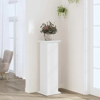 vidaXL Pflanzenständer 33 x 33 x 100 cm Weiß