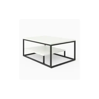 Couchtisch   , weiß , Maße (cm): B: 90 H: 48