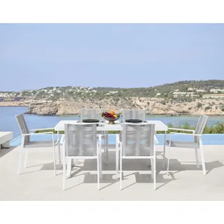Primaster Santorini Set 6-tlg. Grau/Weiß