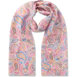 Codello "Codello Schal", Damen, pink, Obermaterial: 100% Seide silk., uni, Modetücher, Seide-Paisley