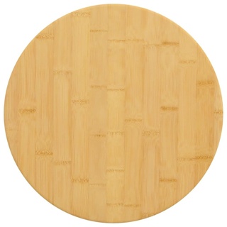 vidaXL Tischplatte, Ersatztischplatte für Couchtisch Beistelltisch Bartisch, Esstischplatte mit lackierter Oberfläche, Couchtischplatte Bambustischplatte, Bambus
