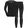 Evolution Warm Langarm-basisschicht-set Schwarz/Grau 2XL