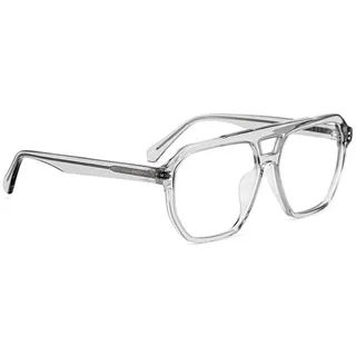 XUAN Herren Und Damen Lesebrille Groß Brille Mode Lesebrille Mit Sehstärke Schwarz/Grau Großer Rahmen Brillen Lesehilfe Sehhilfe Für Presbyopie (Color : Grey, Size : +3.0)