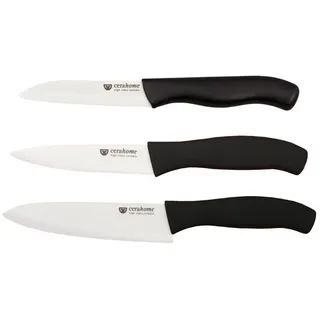 GRÄWE Universalküchenmesser, Gräwe Keramikmesser-Set, 3-teilig in schöner Geschenkschachtel