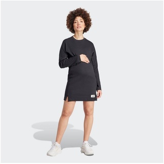 adidas Sportswear Shirtkleid KLEID – UMSTANDSMODE (1-tlg) schwarz XS