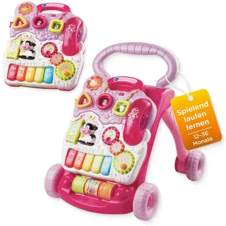 VTech Spiel- und Laufwagen, Interaktive Laufhilfe 12–36 Monate