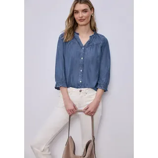 STREET ONE Langarmbluse Blau 46
