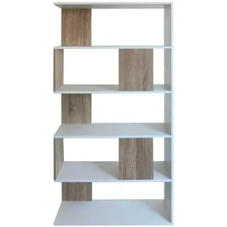 Hti-Living Standregal 5 Regalfächer 0 x 0 x 0 cm Braun