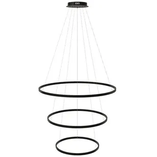 s.luce 3-flg. Ø 100 cm rund schwarz