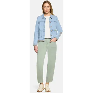 Cartoon Jackenblazer Damen mit Stickerei Light Blue Denim 38