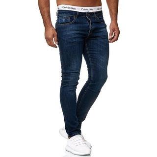 OneRedox Straight-Jeans 600JS (Jeanshose Designerjeans Bootcut, 1-tlg) Freizeit Business Casual schwarz 29