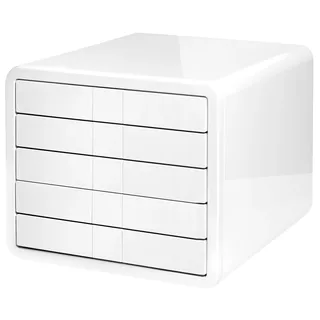HAN Schubladenbox i-Box 29,5 x 24,7 x 35,5 cm 5-tlg. weiß