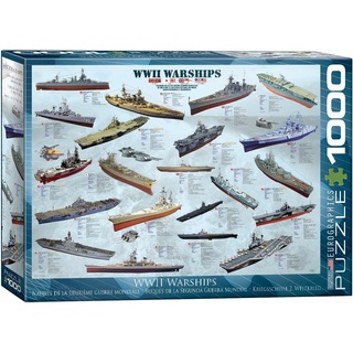 Eurographics Kriegsschiffe 2. Weltkriegs (1000 Teile)
