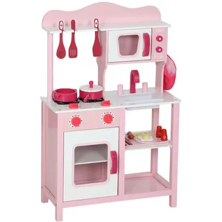 aiyaplay Spiel-Küche Kinderküche mit Backofen, Herd, Spüle (310700)