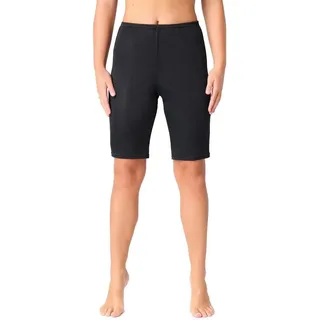 Bellivalini Lange Unterhose Damen Unterhosen knielang Unterwäsche aus Viskoseseide BLV50-268 (1-St) schwarz S