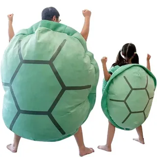 Syansju Schildkröten Kissen Zum Anziehen, Schildkrötenpanzer, Schildkröte Decke, Schildkrötenkissen Riesen Kissen, Turtle Pillow (100CM/39.9in)