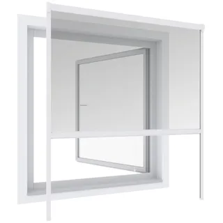 WINDHAGER Insektenschutzrollo PLUS 100 x 160 cm Weiß