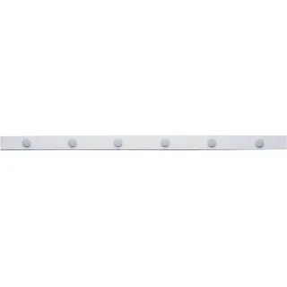 Magnetoplan magnetowand-Leiste, 1000 mm, weiß, mit 6 Magneten