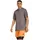 3-Streifen Trainingsshirt braun