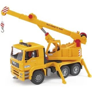 Bruder 02754 - MAN TGA Kran-LKW gelb 1:16