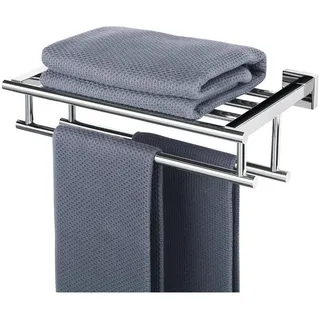 luxuskollektion Handtuchstange Wand Ablage Grau