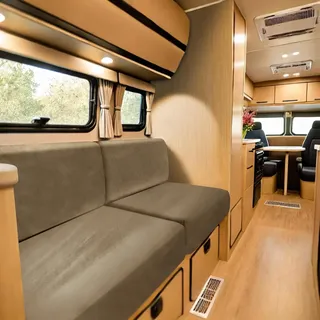 SYLC Samt Bezüge Für Wohnwagenpolster, rutschfeste Wohnmobil Sitzbezüge Mit 2 Cord, Sofa Sitzkissenbezug Für Schonbezug Wohnwagen Polster (Sand,Rectangle XS)