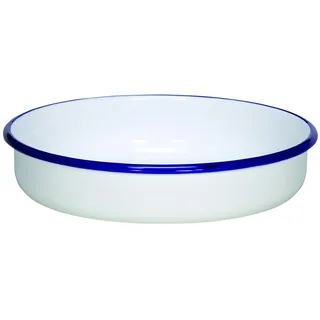 Krüger Husum rund Weiß/Blau Ø 24 cm