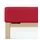 140 x 200 - 160 x 200 cm red deep