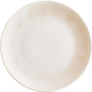 BUTLERS Teller Ø28cm ATLANTIS Steinzeug Geschirr | Speiseteller Dinnerteller Essteller Deko-Teller | Farbverlauf mit Boho-Stil | Mikrowellen- & spülmaschinenfest