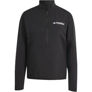 adidas Damen Terrex Multi Climacool Half Zip Long Sleeve T-Shirt (Lange Ärmel) (1er Pack)