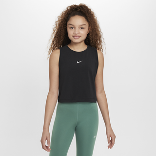 Nike Pro Dri-FIT Trainings-Tanktop für Mädchen - Schwarz, L