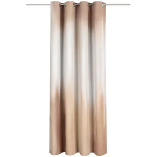 Joyswahl Vorhang (1 St), Ösen, blickdicht, Kunst Tie-Dye, Einfarbige mit Farbverlauf Badezimmer beige 135 cm x 225 cm