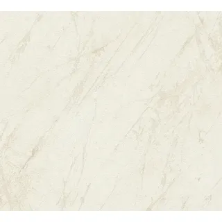 A.S. Création Vliestapete Marmor Creme/Grau 53 x 1005 cm 10 m 388171