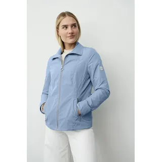 Barbara Lebek Sommerjacke leichte Übergangsjacke oder Frühlingsjacke für Damen blau 50 EU