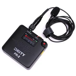 Deity PR-2 Stereo Pocket Recorder mit Lavaliermikrofon