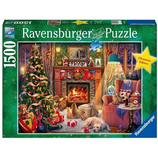 Ravensburger Puzzle Ravensburger - Heiligabend, 1500 Puzzleteile, 1500 Teile Puzzle bunt