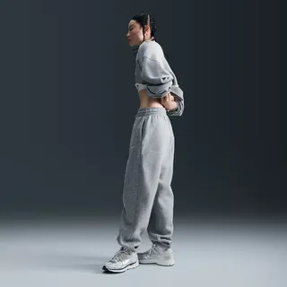 Nike Phoenix Fleece High-Waist Jogginghose Grau XXL