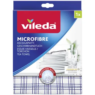 Vileda Microfibre Plus Geschirrtücher 55 x 40 cm – 1 Tücher