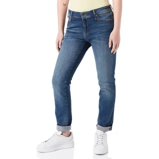 Cross Damen Anya Slim Jeans, Blau (Dark Blue 162), 32W / 30L EU - 32W / 30L