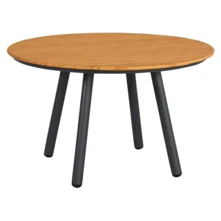 Brafab Bam Bo Gartentisch Ø 120 x 73 cm Bambus/Anthrazit