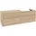 Waschbeckenunterschrank 160 x 55 cm Nordic Oak