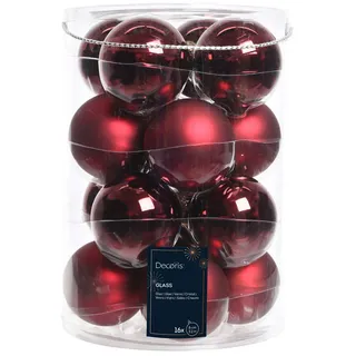 Kaemingk Weihnachtsbaumkugeln Glas Ø glänzend, edle Weihnachtsdeko