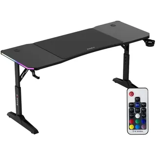 huzaro Hero 4.6 RGB Gaming Tisch Schwarz