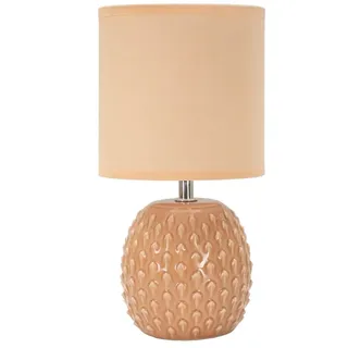 Mauro Ferretti Rosa Keramik-Nachttischlampe Ø 14x27 cm | Gr.: onesize