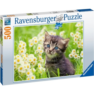 Ravensburger Kätzchen in der Wiese (500 Teile)