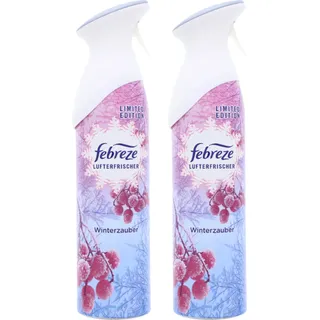 2 x Febreze Lufterfrischer Winterzauber Raumspray je 300ml entfernt Gerüche L...