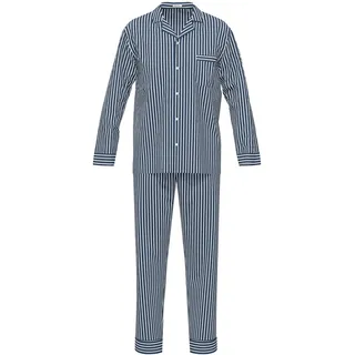 Seidensticker Pyjama bunt Dunkelblau 58