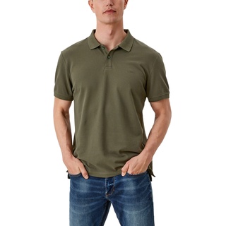S.Oliver Poloshirt aus Baumwollpiqué, Herren 10.3.11.13.121.2024581 Polohemd, Verde (7940 Green), XXL EU