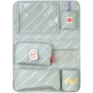 Lässig Organizer Happy Trails Car Wrap-to-Go Flower