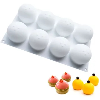 Muttertag Silikonform Kugel, Halbkugel Backform, Silikonform Kugel Schokolade, Bonbon- & Schokoladenformen, Runder zur Herstellung von Schokolade, Kuchen, Gelee, Dome-Mousse